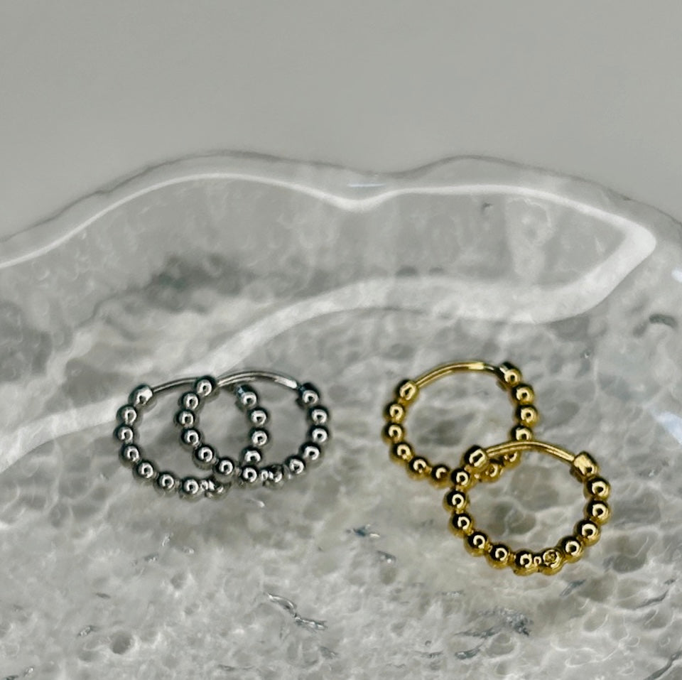 The Enid Huggie Hoop Earrings